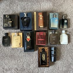 Fragrance lot (Afnan, rasasi, rayhaan, French avenue, nitro, lattafa)