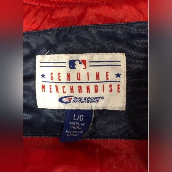 Genuine Merchandise St Louis Cardinals Baseball Jacket Coat Men Size L