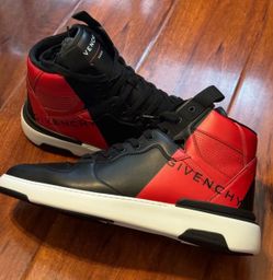 Givenchy High-Top Sneakers Black and Red
