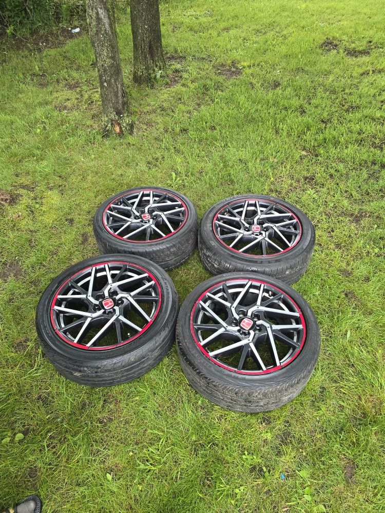 OEM TYPE S HONDA ACCORD SPORTS WHEELS RIMS AND TIRES