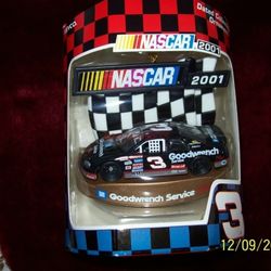 2001 NASCAR GOODWRENCH DALE EARNHARDT # 3 DATED ORNAMENT.

