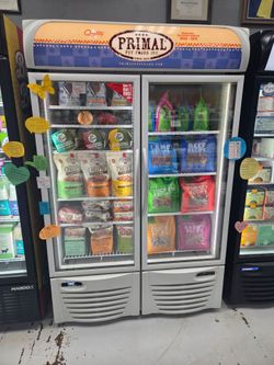 Double door freezer