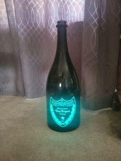 Dom Perignon light up bottle