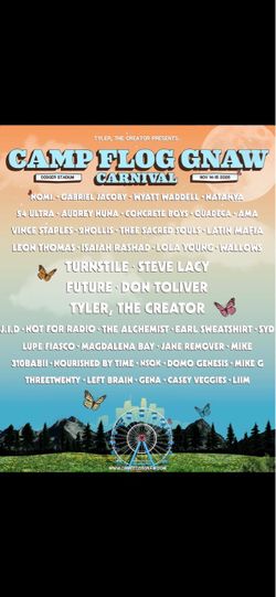 Camp flog gnaw ticket