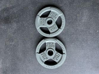 25lb Olympic plates