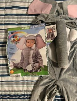Halloween elephant costume 0-6m