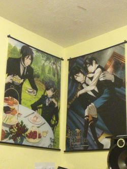 Anime scroll black butler