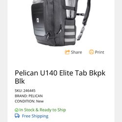 Pelican U140 elite backpack 