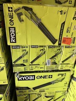 Ryobi One+18v Cordless Jet Fan Blower