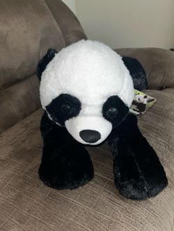 Fiesta panda stuffed animal