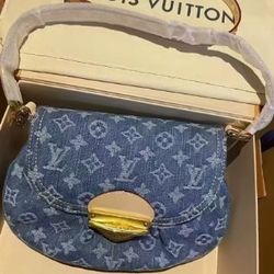 Louis Vuitton denim bag