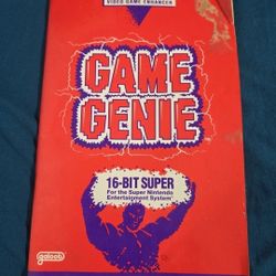 Galoob Game Genie Code Book & Programming Manual Only - SNES Super Nintendo
