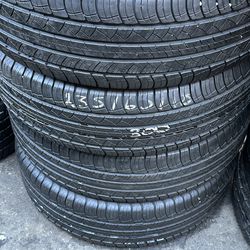 Set of 235/65R18 Michelin Tires