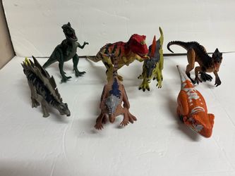 Dinosaurs Lot of 7 Action Figures