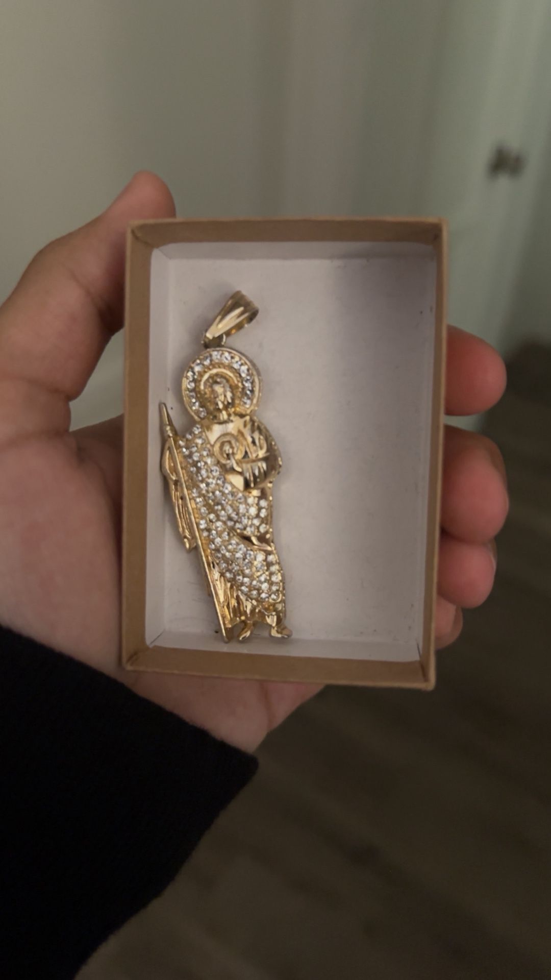 14k San Judas Pendant gp