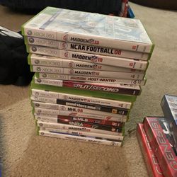 Xbox 360 Games $5 Each