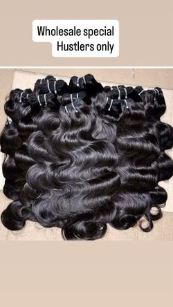 Human hair bundles