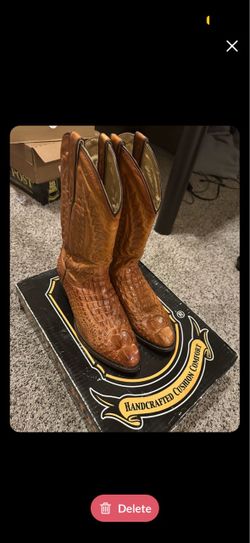 Men’s Dan Post Crocodile Skin Boots