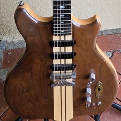 Eastwood SP-I Electric Guitar Natural Walnut Hens Teeth Rare OBEL Ready
