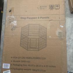 Eight Panel Dog Pen, Playpen