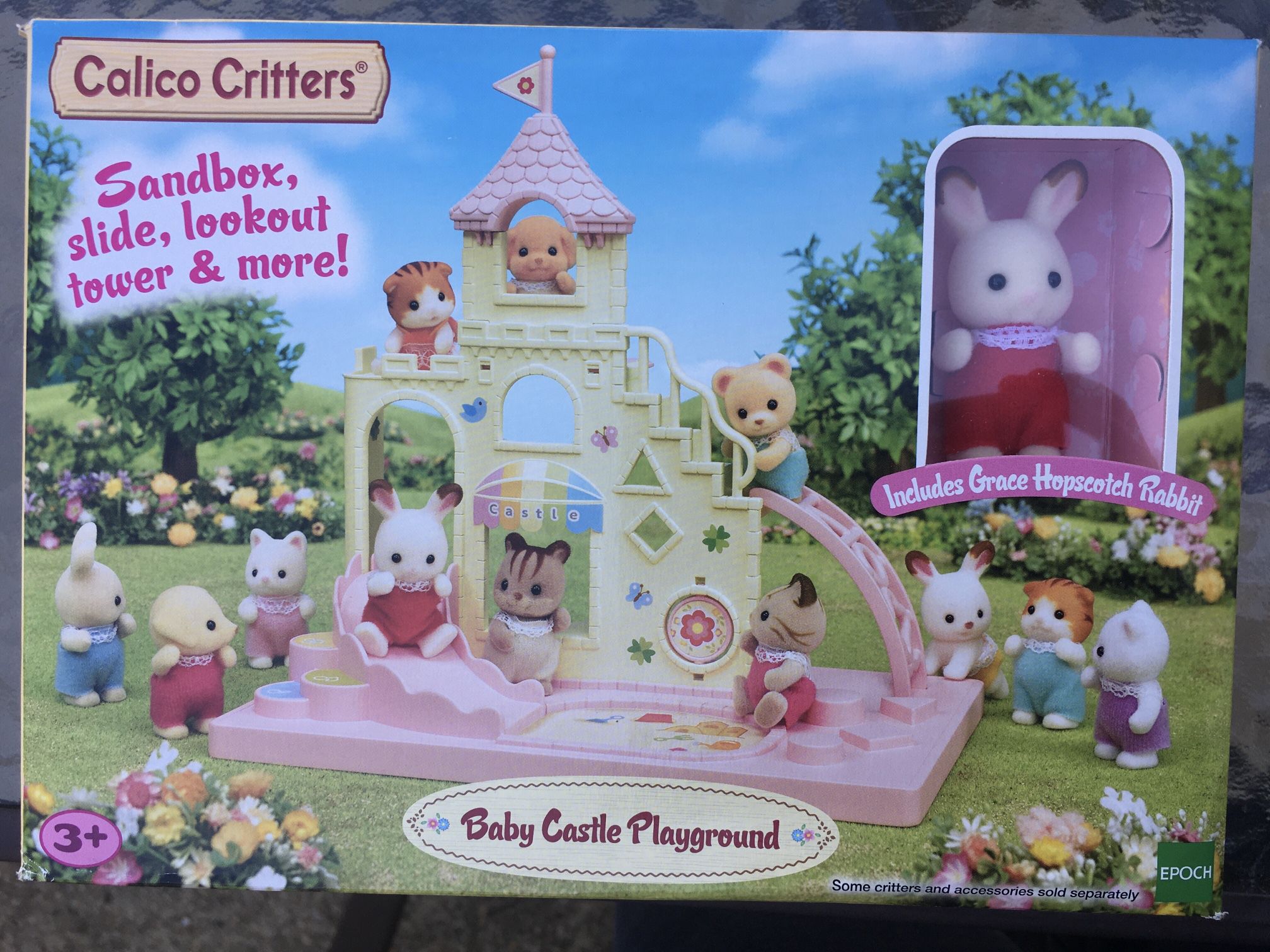 Calico Critters Baby Castle Playground - Bunny