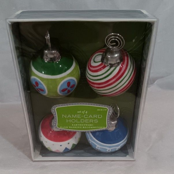 New Earthware Name Card Holders