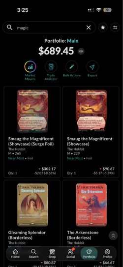 Magic the gathering Hobbit lot