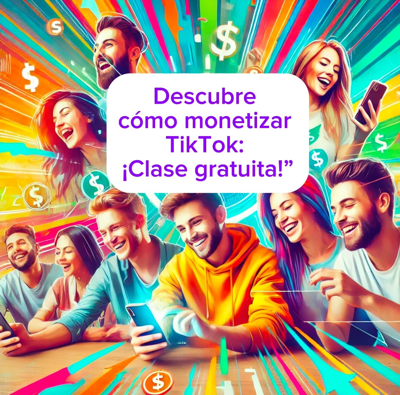 Descubre cómo monetizar TikTok: ¡Clase gratuita!”