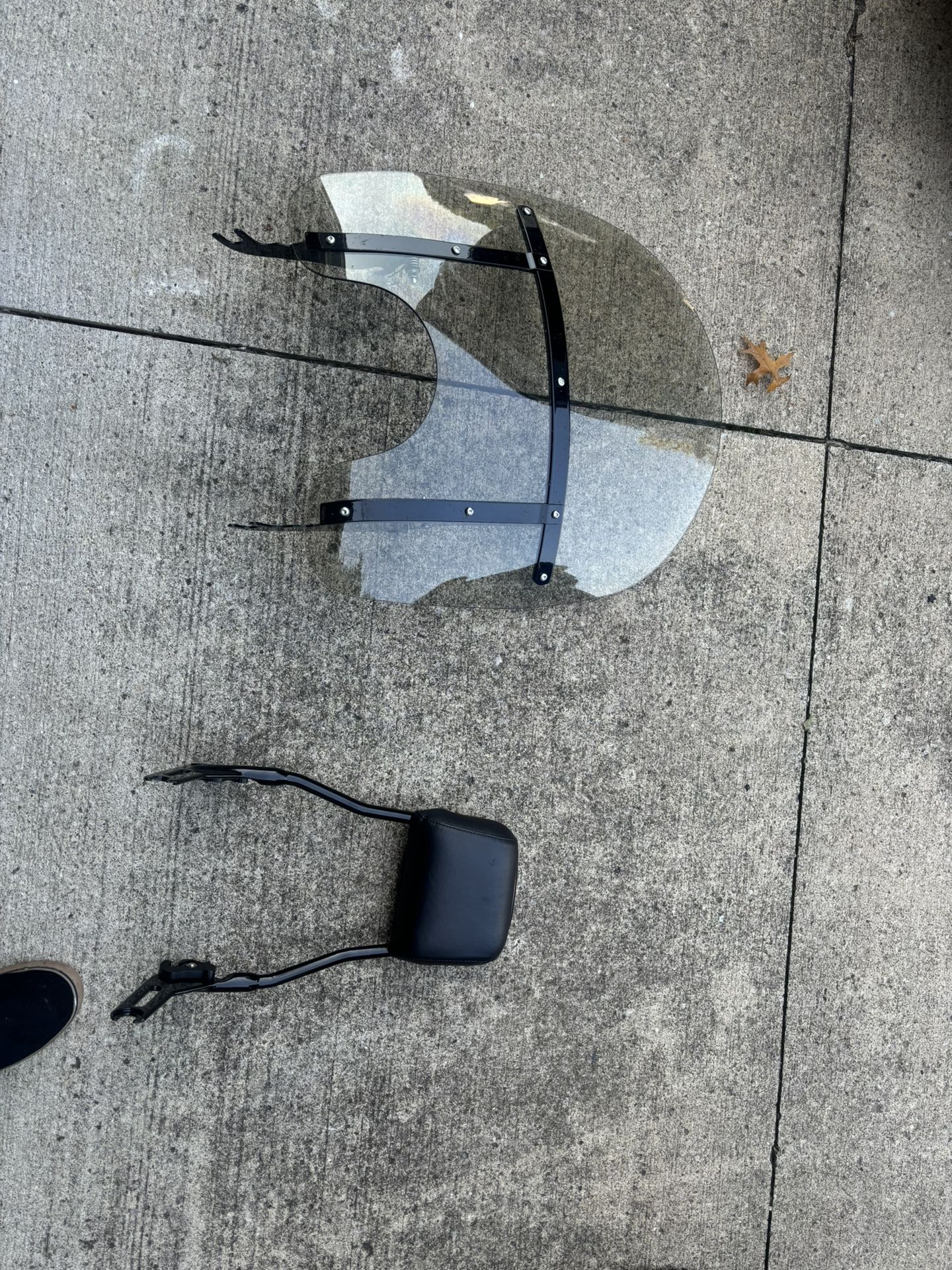 2017 Softail Slim Sissy Bar And Windshield