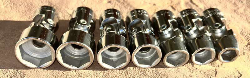 Craftsman 3/8” SAE Swivel Flex Socket Set, 7 Pc (3/8”-3/4”)