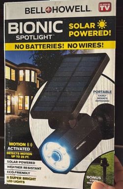 Bell+Howell Bionic Solar Spotlight