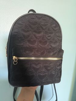Black heart backpack