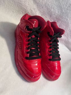 Red Jordans Size 3Y
