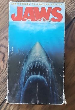 Jaws (VHS, 2000, 2-Tape Set, Anniversary Collectors Edition Double-Pack)
