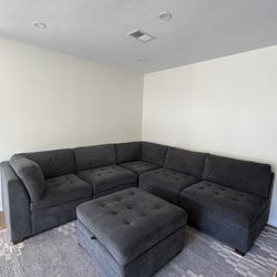 Thomasville 6 piece modular sectional