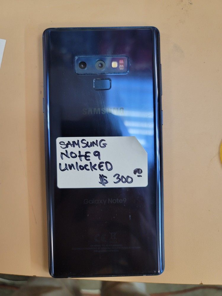 Samsung Galaxy Note 9 Electronics & Media