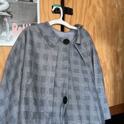 Mens Long Large Sherlock Robe Costume 