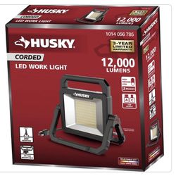 Husky 12000 Lumen LED Portable Corded Work Light