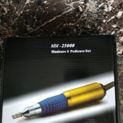 Brand New M M-25000 manicure & Pedicure set