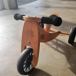 Toddler Wooden Tricycle 