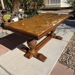 Large Marble Coffee Table 