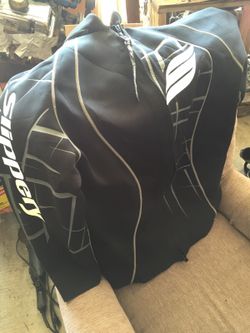 Slippery wakeboard/jet ski jacket