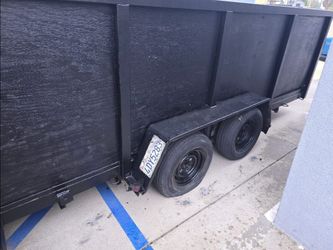 17x7 Trailer Car Hauler Original Brake System