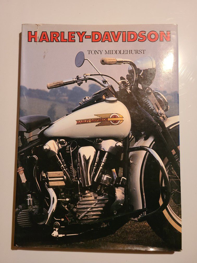 Harley Davidson Hard Cover Book