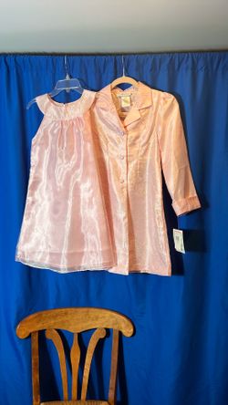 Bonnie Jean Size 10 2 PC Garment  Pink 