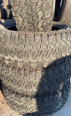 Used tires  ALL TERRIAN BFGS 275/65/20 BFGoodrich KO2 275/65r20 Set $250 including tax installation