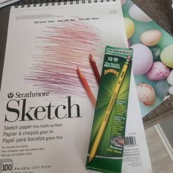 Sketch Pad Good Pencils 