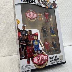 NBA Western Conference Best Of The West Figure Collection