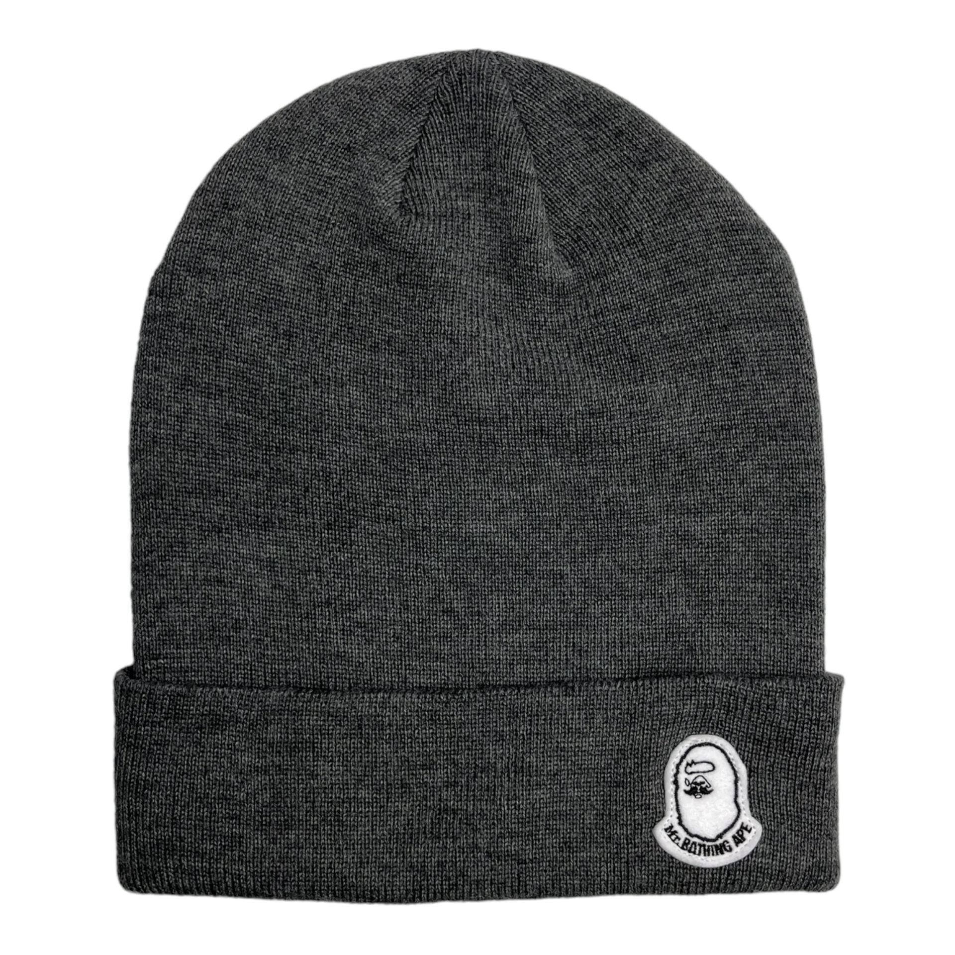 Bape ‘Mr Bathing Ape’ Grey Beanie