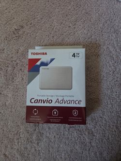 Toshiba External Hard Drive 4TB